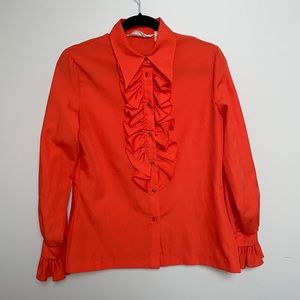 Vintage Judy Bond Blouse Size 6-8